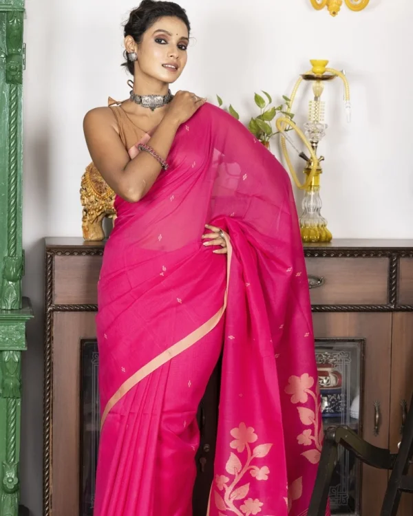 Nakshipar Pure Cotton Saree