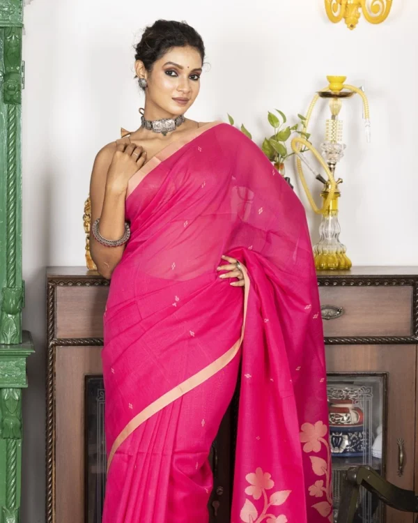 Nakshipar Pure Cotton Saree