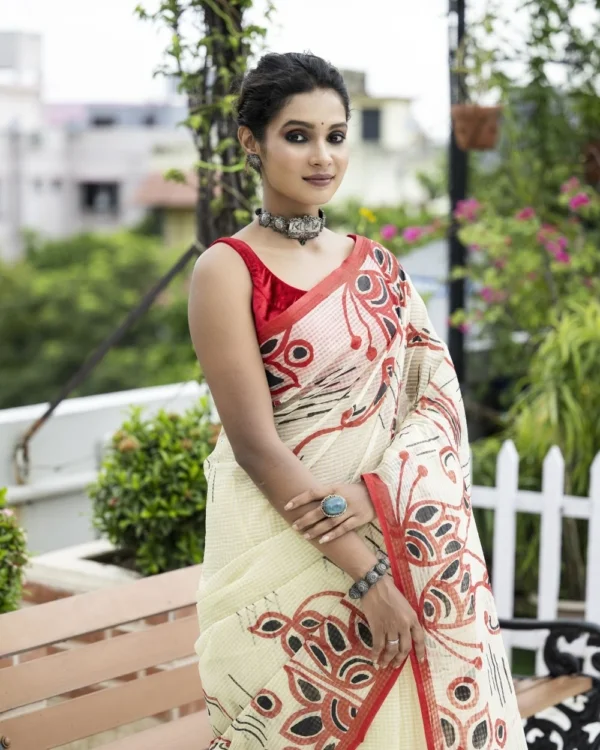 Nakshipar Cotton Saree